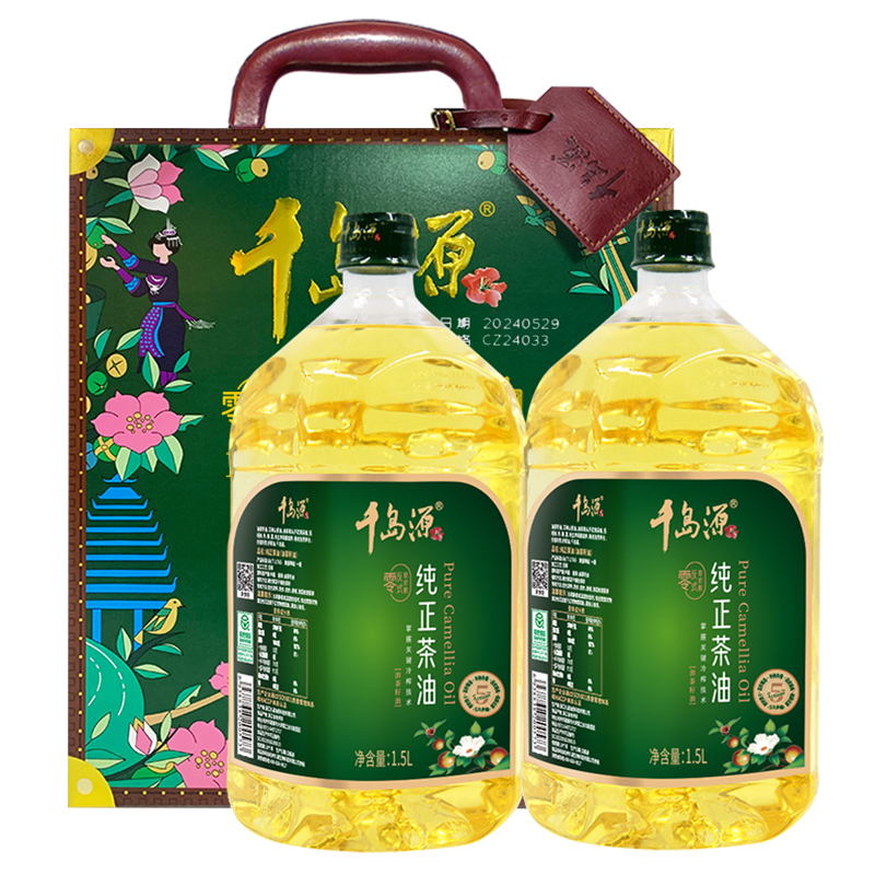 純正茶油 1.5L*2禮盒